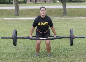 New Army Physical Fitness Test Event - Deadlift