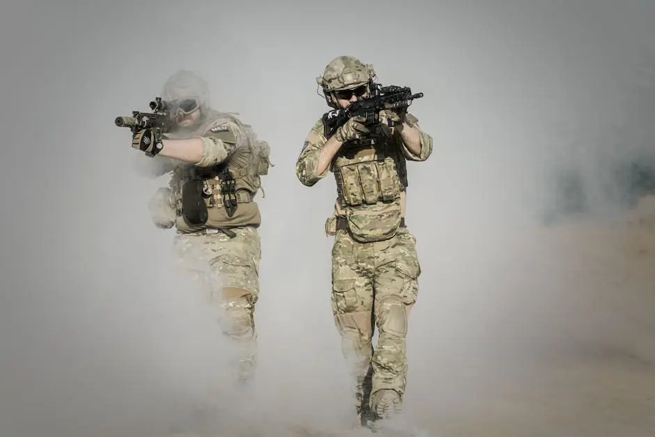 Image depicting soldiers in action, representing operational dependability within the U.S. Army