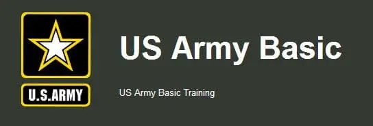 US Army Basic Army basic training