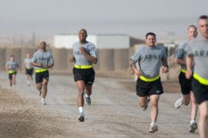 New Army Physical Fitness Test Event - Two-mile Running