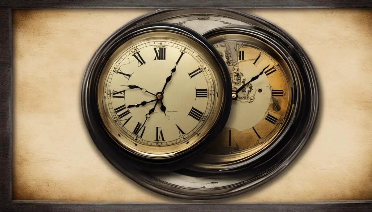 Image depicting two clocks, one displaying 12-hour clock with AM and PM, and the other displaying 24-hour military time, indicating the elimination of confusion.