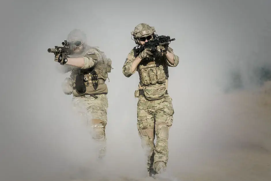 Image depicting soldiers in action, representing operational dependability within the U.S. Army